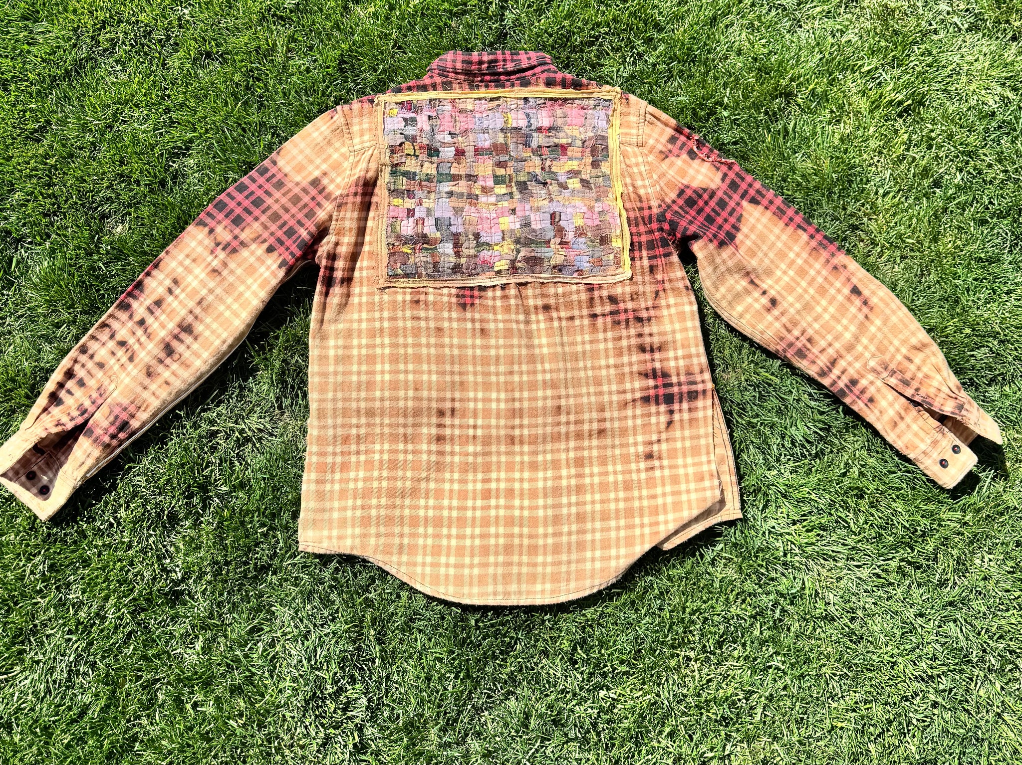 The Rachel (V) Upcycled Boyfriend Shirt L