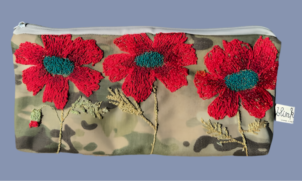 3 Red Poppies